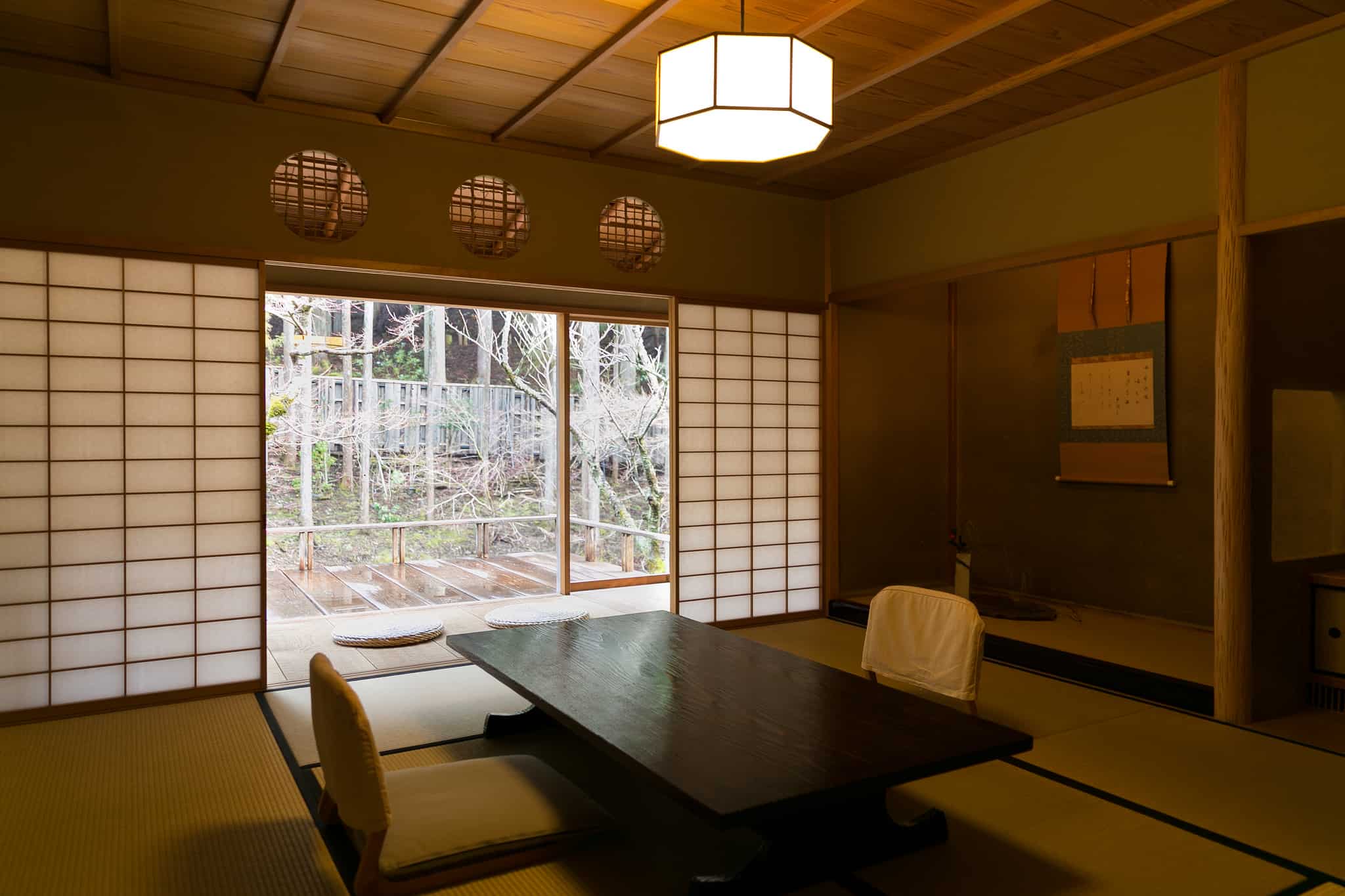 stay in a ryokan in kyoto