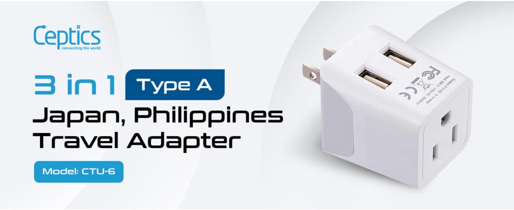 myer travel adaptor japan