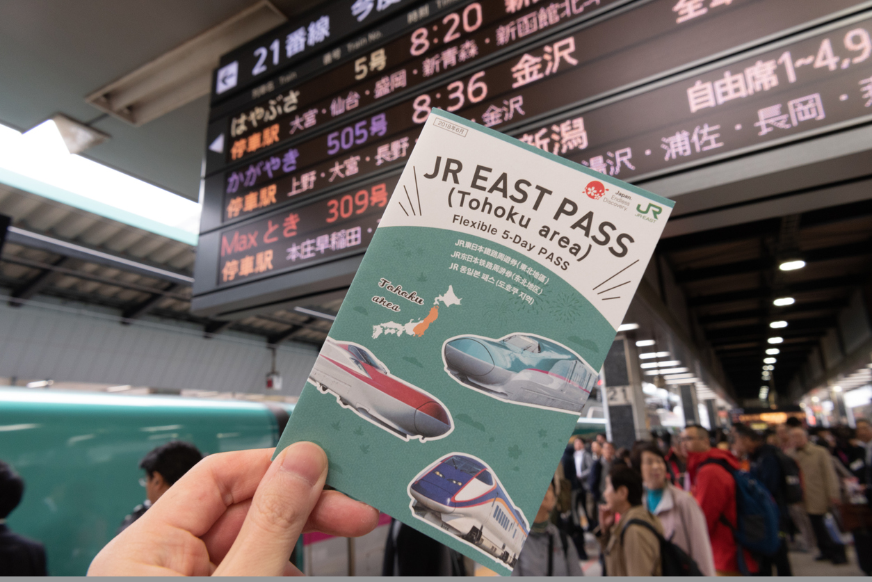 JR pass for the bullet train