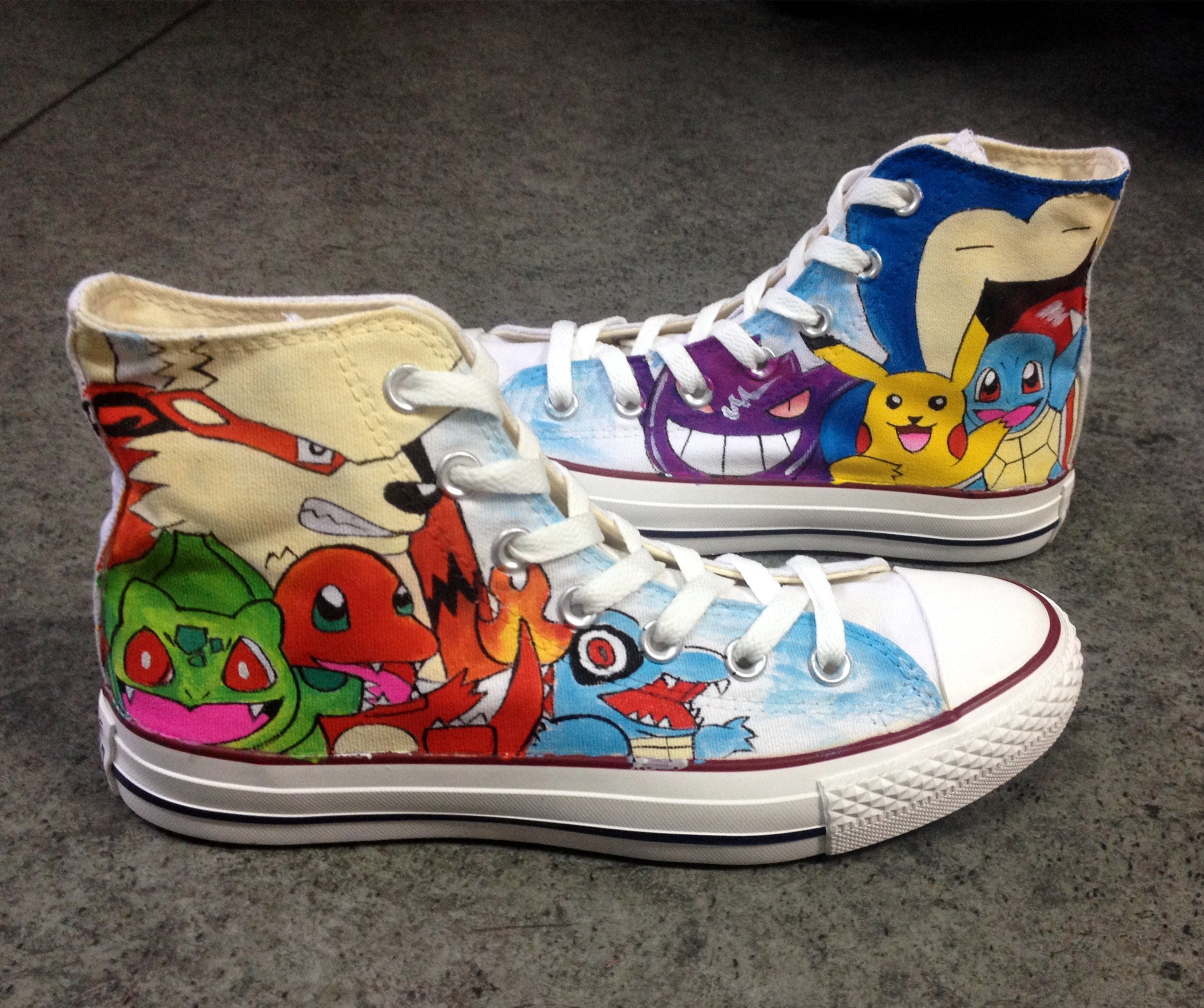 there are many different types of pokemon shoes