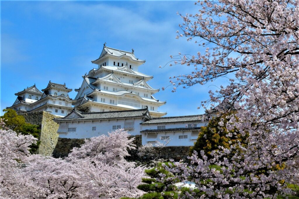 Most castles are free in Japan