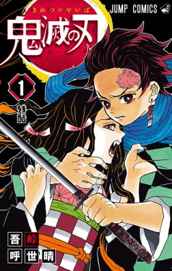 Demon Slayer volume 1 cover